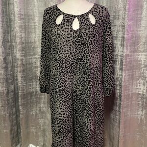 Apt.9  black and gray dress extra large